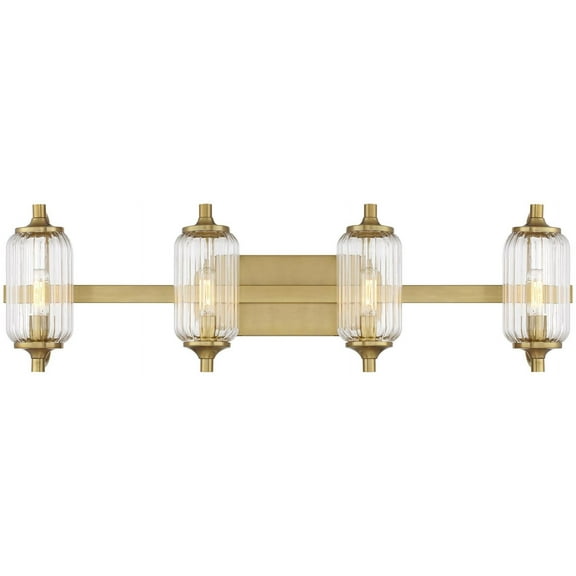 Savoy House 8-3024-4 Holton 4 Light 32" Wide Vanity Light - Brass