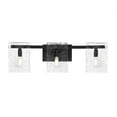 thumbnail image 1 of 8-8204-3-BK-Savoy House-Genry - 3 Light Bath Vanity In Coastal Style-7.75 Inches Tall and 25 Inches Wide-Matte Black Finish, 1 of 7