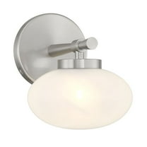 Savoy House 9-1050-1-SN Barrow 1-Light Wall Sconce in Satin Nickel