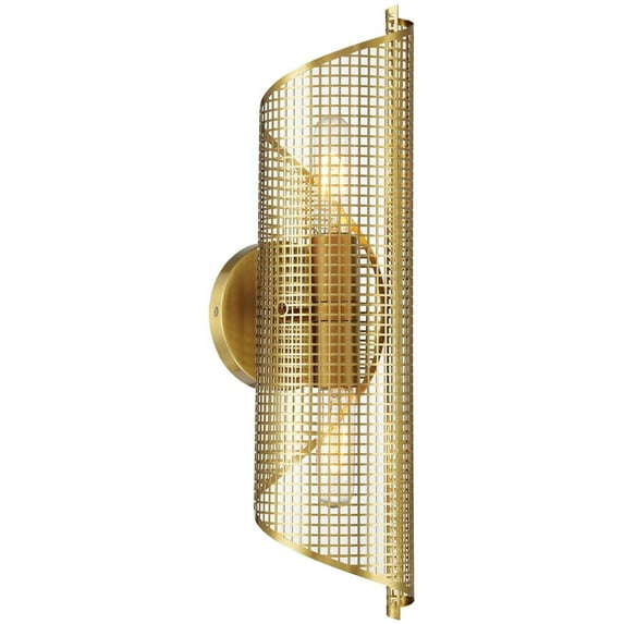 Savoy House 9-8030-2 Hillbourne 20" Tall Bathroom Sconce - Brass