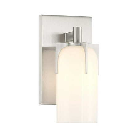 Caldwell 1-Light Wall Sconce in Satin Nickel
