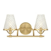 Savoy House - Candler - 2 Light Bath Vanity In Vintage Style-8.75 Inches Tall