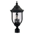 thumbnail image 1 of Savoy House Castlemain Post Lantern in Black with Gold, 1 of 3