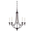 thumbnail image 1 of Savoy House Herndon 5-Light Chandelier in English Bronze, 1 of 6