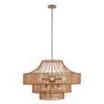 thumbnail image 1 of Medlock 8-Light Outdoor Chandelier in Burnished Brass, 1 of 6
