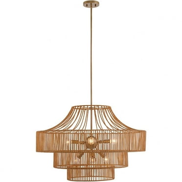 Savoy House - Medlock - 8 Light Outdoor Chandelier In Bohemian Style-22 Inches