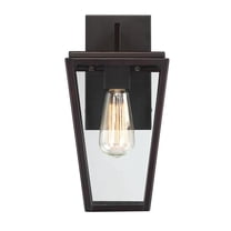 Savoy House - One Light Wall Mount - 1 Light Outdoor Wall Lantern-Modern Style