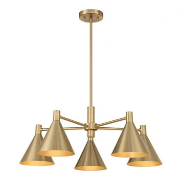 Savoy House - Pharos - 5 Light Chandelier In Mid-Century Modern Style by Breegan