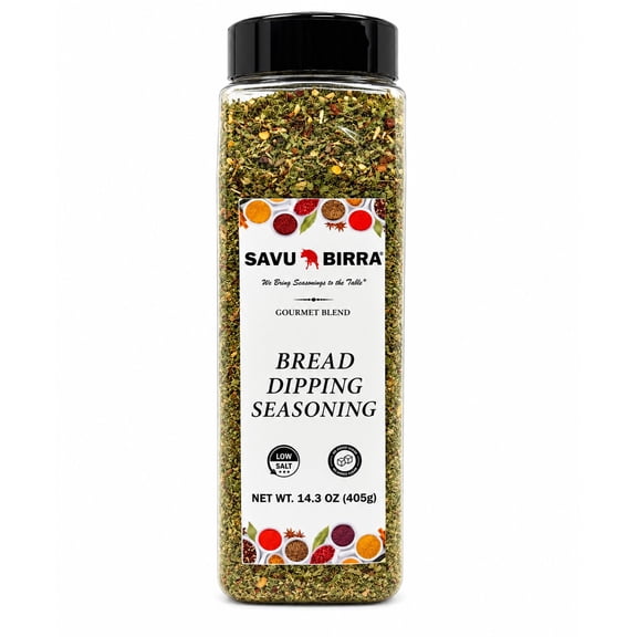 Savu Birra Bread Dipping Seasoning, 14.3 Ounce Bottle