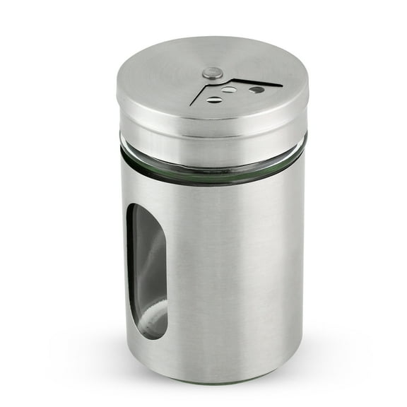 Savu Birra Stainless Steel Pour Spout Salt & Pepper Shakers 12 Pack