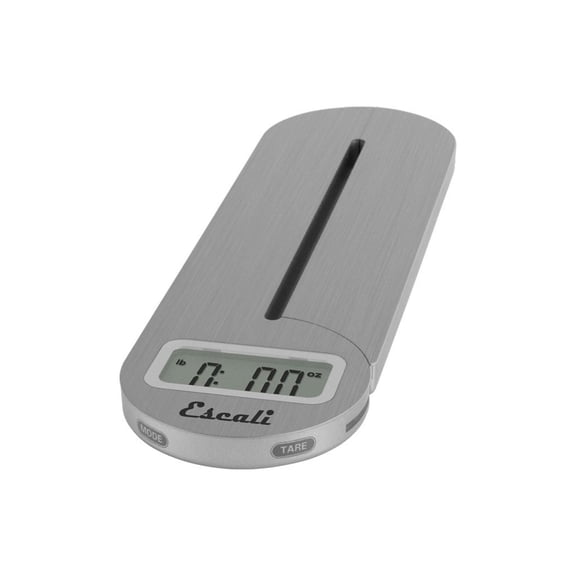 Escali F115 Compact Kitchen Scale, 11 lb/5 kg, Stainless Steel
