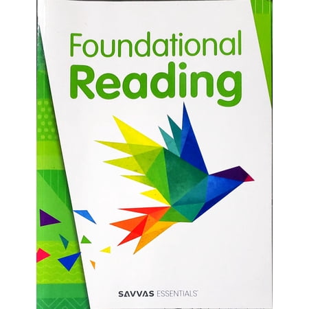 Savvas Essentials, Foundational Reading, Student Wortext, Grade Kindergarten, c.2023, 9781418364205, 1418364207