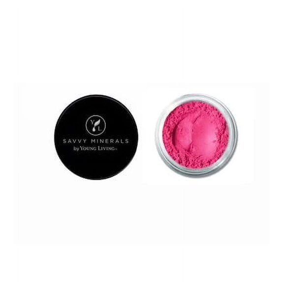 Savvy Minerals Natural Luster Blush, Vegan, Captivate .06 Ounce