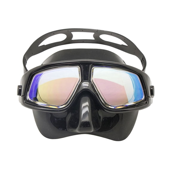 Savvy Specs Farsighted Hyperopia +2.0 to +6.0 Scuba Diving and Snorkeling Mask (Black Dive+5.0)