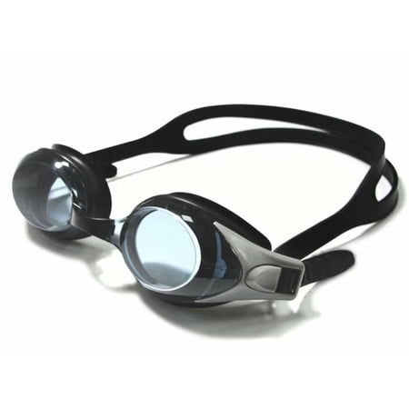Savvy Specs Farsighted Swimming Sport Goggles UV Protection Black (Black+8.0)
