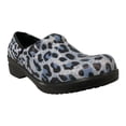 thumbnail image 1 of Savvy Womens Brandy Nursing Shoes, Blue Leopard, 7 M US, 1 of 4