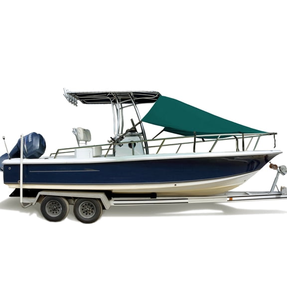 SavvyCraft T-Top Boat Bow Sun Shade Extension, 600D Marine Grade Polyester UV Protection Canopy