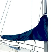 SavvyCraft Waterproof Mainsail Boom Cover, Heavy Duty 600D Sailboat Mainsail Cover UV protection Weather-Resistant, Boom Length 9-10 Navy