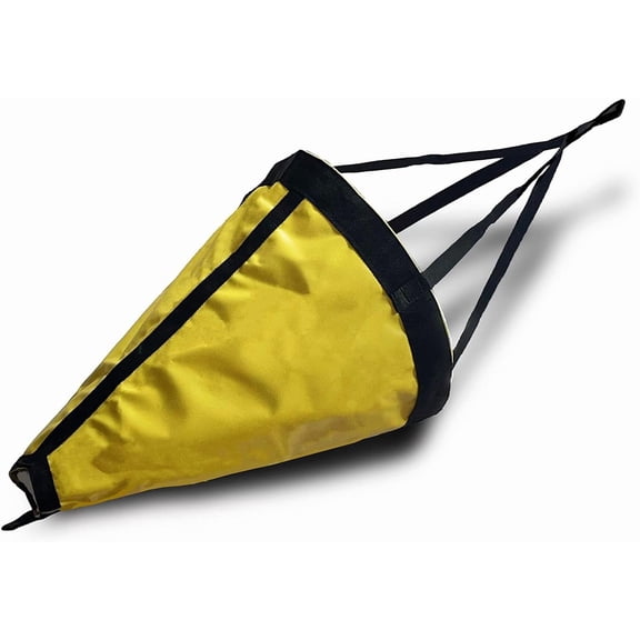 Savvycraft Sea Anchor Drogue| Heavy Duty Drift Control Drift Sock for Fishing Boat, Kayak, Canoe, Jet Ski, Inflatable Boat, Sailboat, Pontoon | Tough PVC Rip-Stop Parachute Anchor