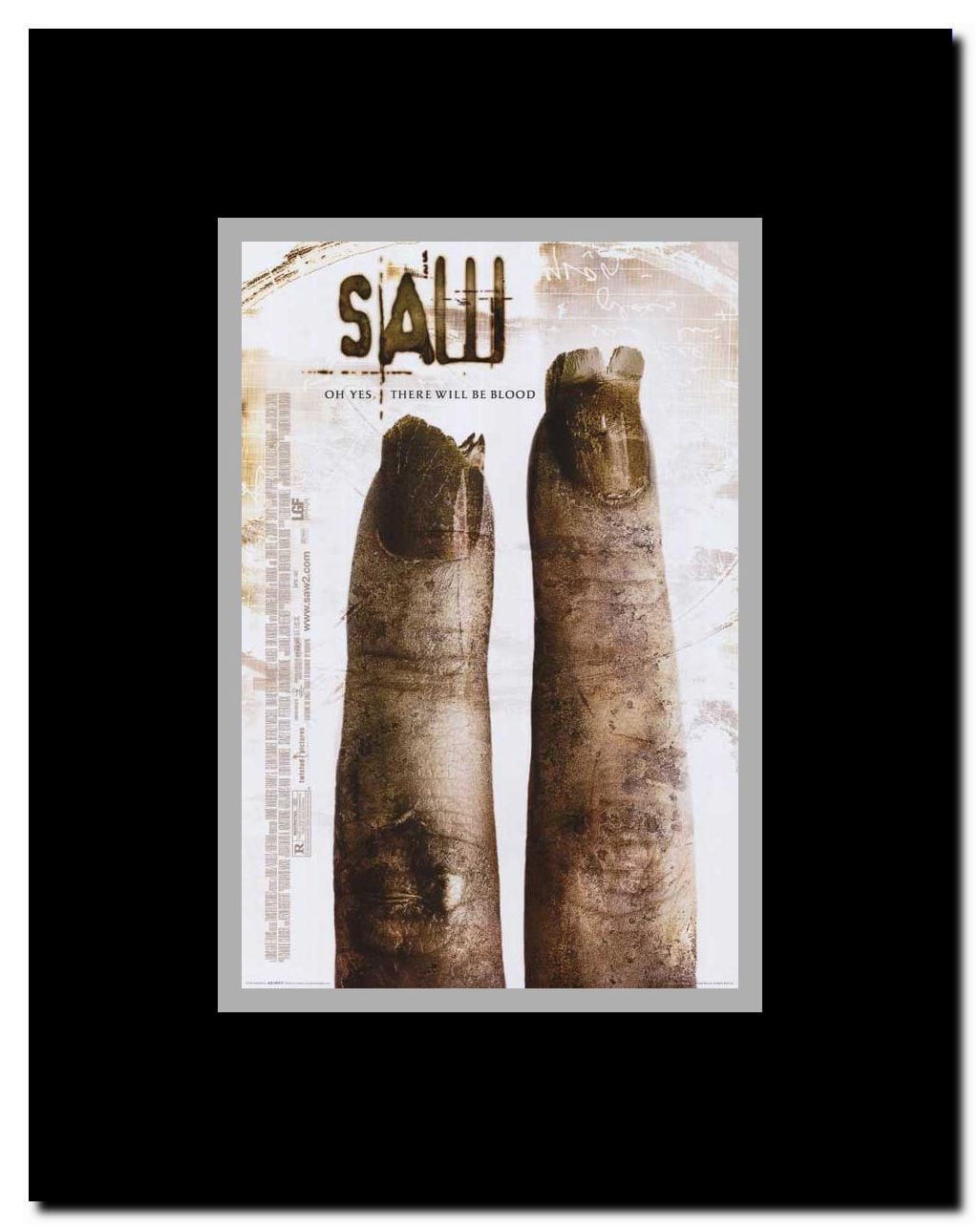 Saw 2 Framed Movie Poster