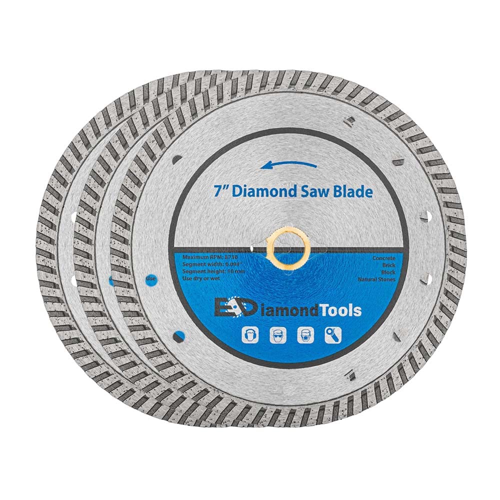 Saw Blade For Concrete, Brick, Block And Masonry, 10Mm Segment Height
