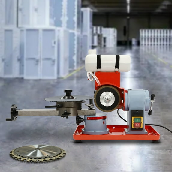 Saw Blade Sharpener Machine with Water Tank for Precision Grinding