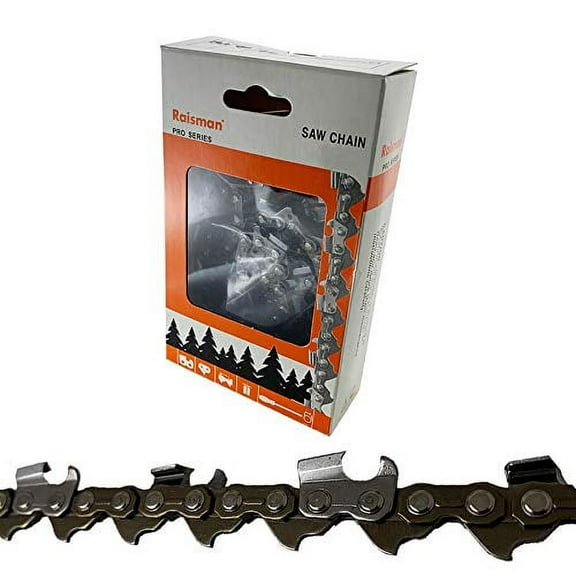 Saw Chain 0.050" Gauge, 3/8" LP Pitch, 60 Drive Links, For 16" Bar Chainsaws Compatible with Stihl and Homelite Models (8-Pack)