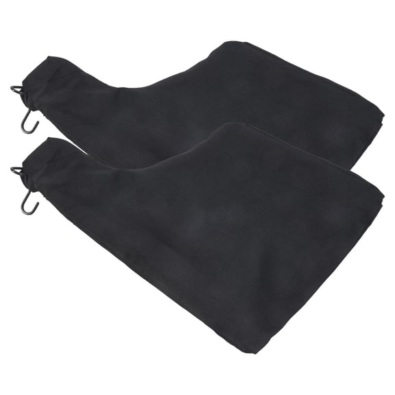 Saw Dust Bag, Black Collector Bag with Zipper & Wire Stand, for 255 Model Miter 2Pcs