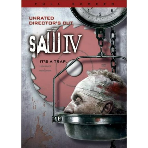 Saw IV (Unrated Full Screen Edition) (DVD)