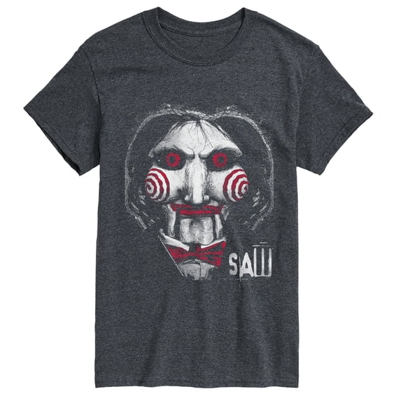 Saw - Jigsaw Portrait Short Sleeve Graphic T-Shirt