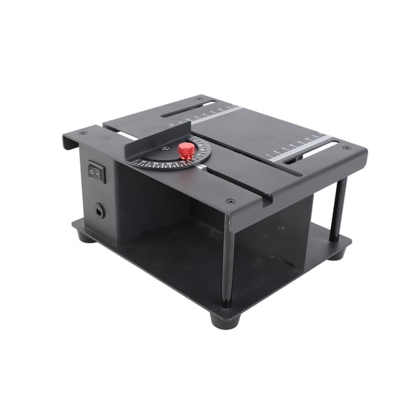 Saw Multi Functional Table Saw Mini Desktop Saw Cutter Electric Cutting Machine With Saw Blade Grinding Wheel Adjustable Speed Angle Adjustment 35MM Cutting Depth For Wood Plastic