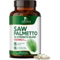 thumbnail image 1 of Saw Palmetto for Men 1000MG - 3X Strength Prostate Health Supplements for Men's Health Support - with Stinging Nettle and Pumpkin Seed Extract - Prostate Urinary & Hair Health Support - 120 Capsules, 1 of 10