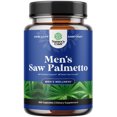 thumbnail image 1 of Saw Palmetto for Men with Beta Sitosterol - Saw Palmetto Extract Prostate Health Supplement for Men for Bladder Control and Prostate Support - Thickening Hair Supplement for Hair Growth for Men, 1 of 9