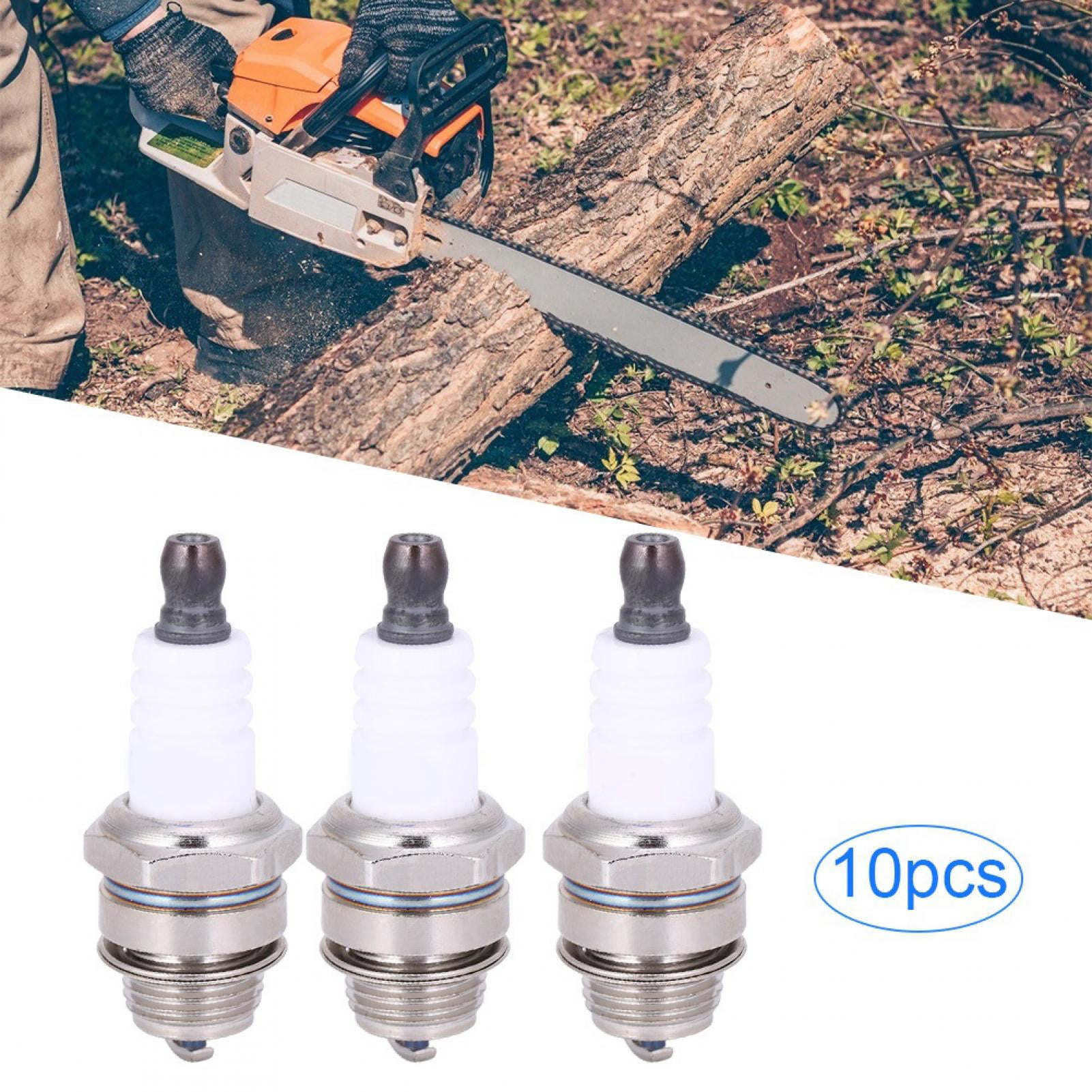Saw Plug 10PCs Sparking Plug Chainsaw Accessories Lawn Mower Parts