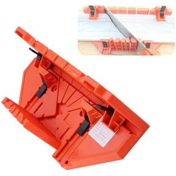 Saw Storage Mitre Box With Degree Cutting Guide hacksaw and mitre box With Degree Cutting Guide Handsaws$$Tools & Hardware Other