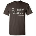 thumbnail image 1 of Saw That Karma Instant Pure Novelty Graphic Tees Costumes Funny T Shirt For Men, 1 of 5