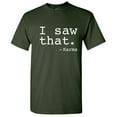thumbnail image 1 of Saw That Karma Instant Pure Novelty Graphic Tees Costumes Funny T Shirt For Men, 1 of 5