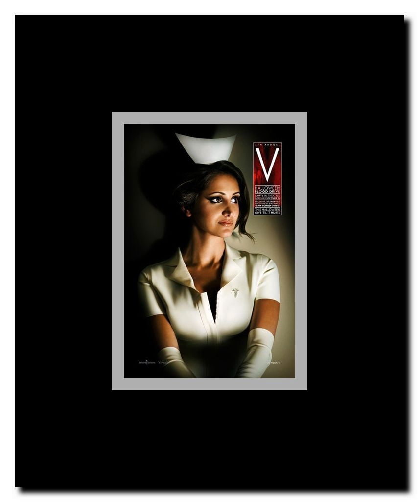 Saw V Framed Movie Poster