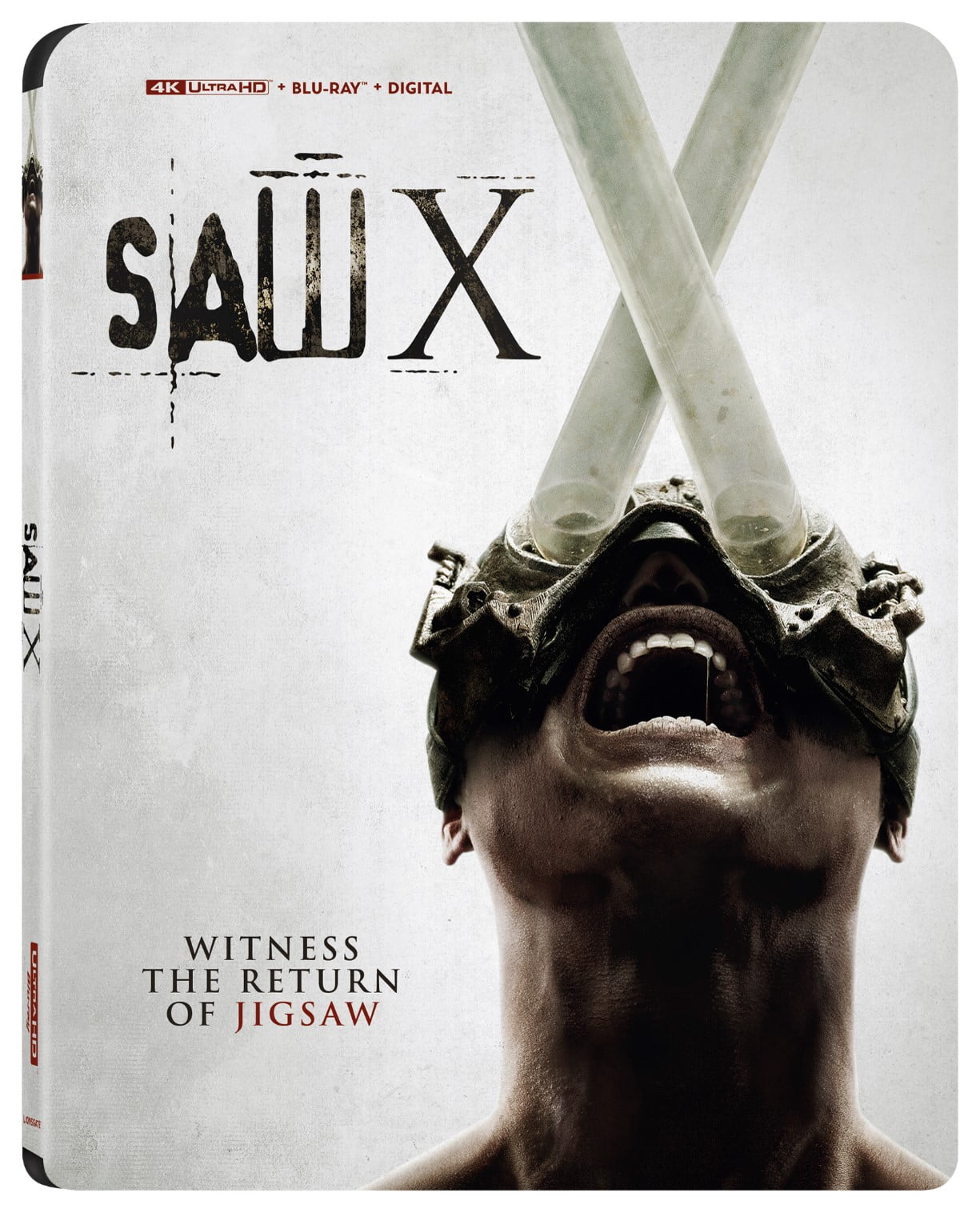 Saw X (4K + Blu-ray + Digital Copy), Starring Tobin Bell - Walmart.com
