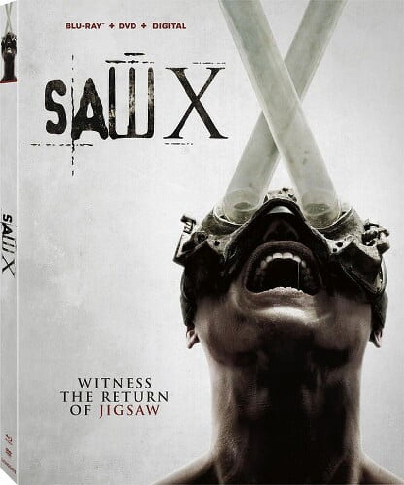 saw ソウ 1〜7ファイナル ブルーレイセット blu-ray Saw X (Blu-ray + DVD + Digital Copy), Lions Gate, Horror