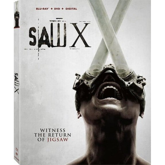 Saw X (Blu-ray + DVD + Digital Copy), Lions Gate, Horror