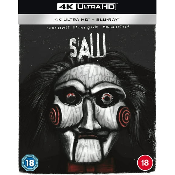 Saw (4K Ultra HD) Cary Elwes Danny Glover Leigh Whannell Ken Leung Benito Martinez Dina Meyer