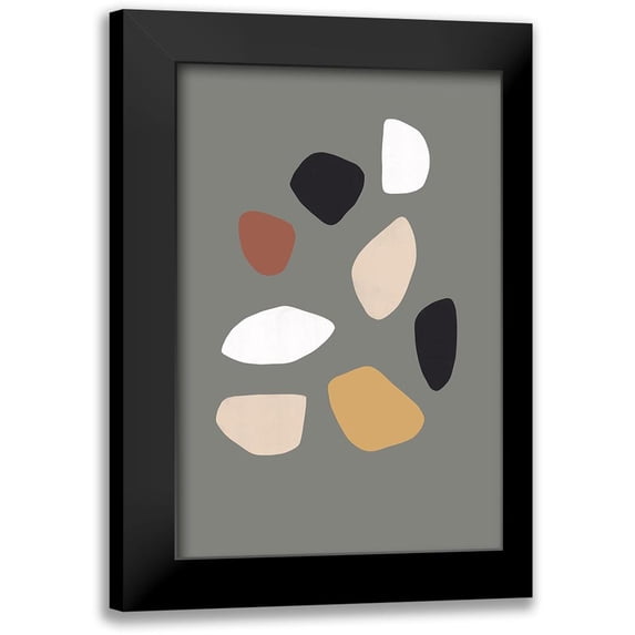Sawall, Anastasia 11x14 Black Modern Framed Museum Art Print Titled - Stones in Harmony