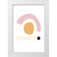 thumbnail image 1 of Sawall, Anastasia 23x32 White Modern Wood Framed Museum Art Print Titled - Happy Shapes, 1 of 4