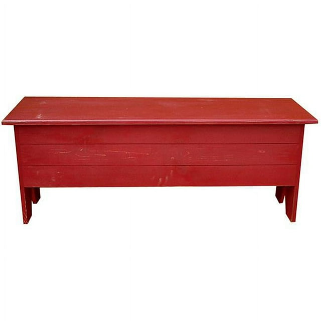 Sawdust City 4 ft. Large Storage Bench- Black