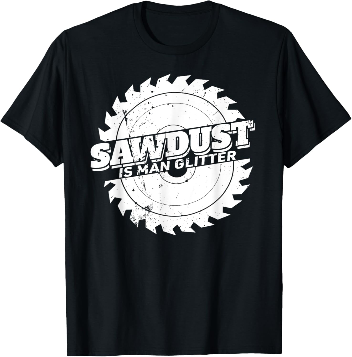 Funny Woodworking T-Shirt - "Sawdust Is Man Glitter" Gift For Carpenters & DIYers, Multiple Colors - View #10