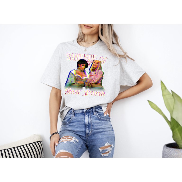 Saweetie Best Friend Feat Doja Cat Shirt, Unisex T-Shirt – Your Go