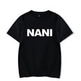 thumbnail image 1 of Saweetie Nani Tee Unisex Crewneck Short Sleeve T-shirt Casual Streetwear Tops, 1 of 2