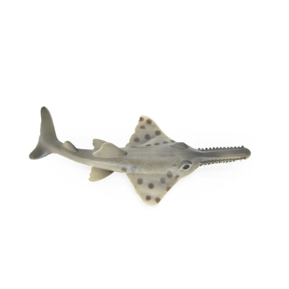 Sawfish, Carpenter shark, Museum Quality, Educational, Rubber Fish, Hand Painted, Realistic Toy Figure, Diorama Model, Kids, Gift,   5 Inches.   CH025 BB73