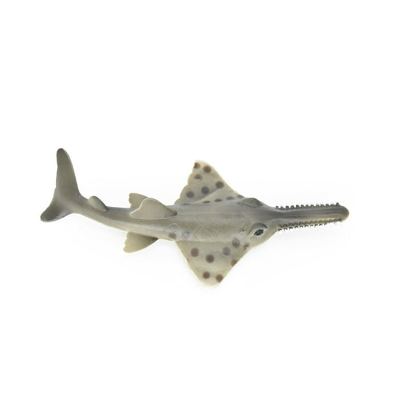 Sawfish Ray, Carpenter Shark, Very Realistic Rubber Figure, Model, Educational, Animal, Hand Painted Figurines, 5" CH025 BB73